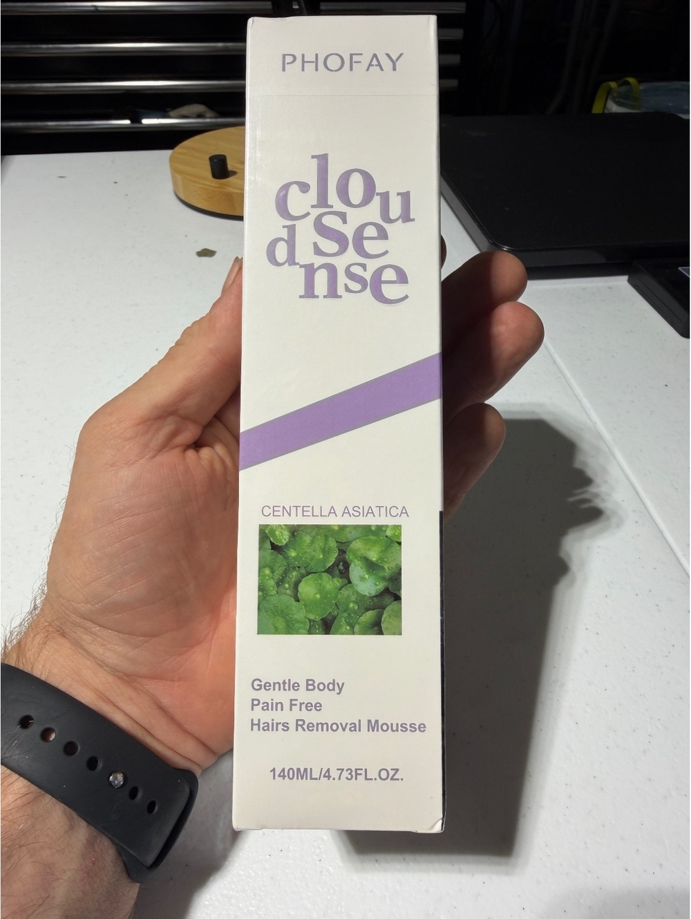 PHOFAY Cloudsense Gentle Body Hair Remover Mousse 140 ml